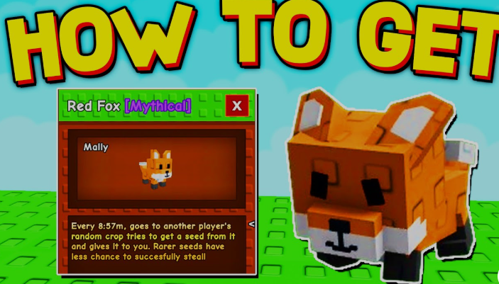 grow a garden Red Fox